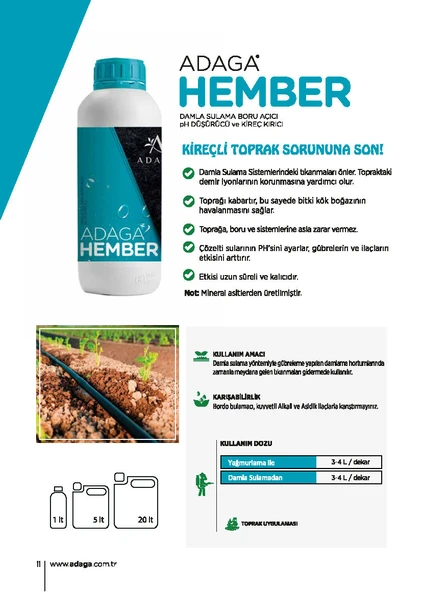 ADAGA  Hember  - 20 Litre - Resim 2