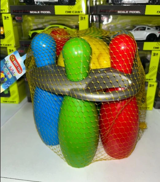 Oyuncak 8 Parça 6 Labut Bowling Oyun Seti 20 cm ürün görseli 1