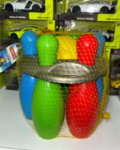 Oyuncak 8 Parça 6 Labut Bowling Oyun Seti 20 cm - Resim 4