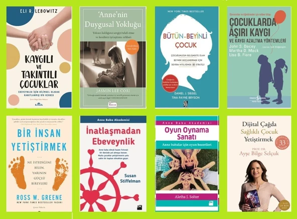 Kaygılı ve Takıntılı Çocuklar Seti 8 Kitap ürün görseli 1