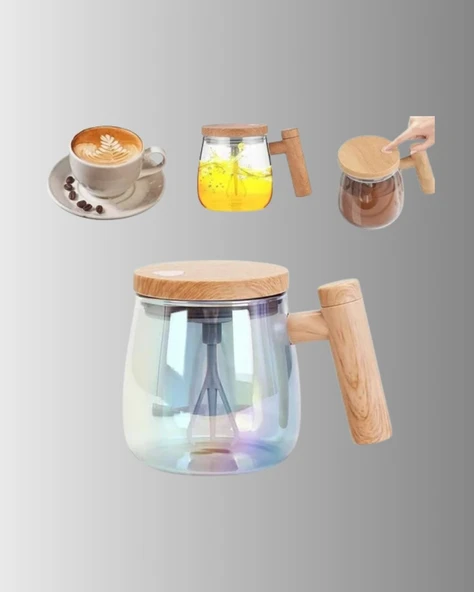 Akıllı Isıtmalı Karıştırıcı Kupa - Resim 4