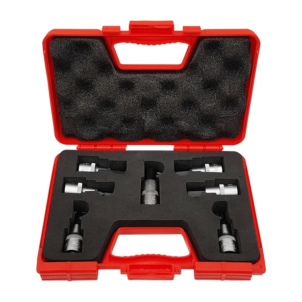 İzeltaş 1/2 Lokmalı Allen Uç Takımı 60mm (7 Parça) ürün görseli 1