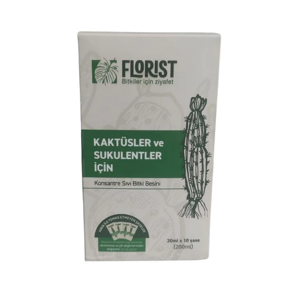 Florist Konsantre Sıvı Kaktüs ve Sukulent Bitki Besini ürün görseli 1