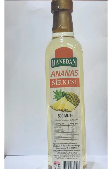 ANANAS SİRKESİ 500 ML - Resim 2
