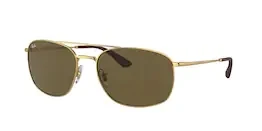 RAY-BAN RB3654 001/73 60-18-145 Erkek Güneş Gözlüğü ürün görseli 1
