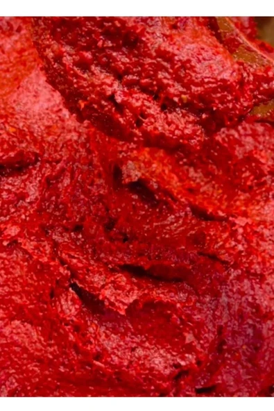 TATLI BİBER SALÇASI 2 KG GÜNEŞTE KURUTULMUŞ - Resim 3