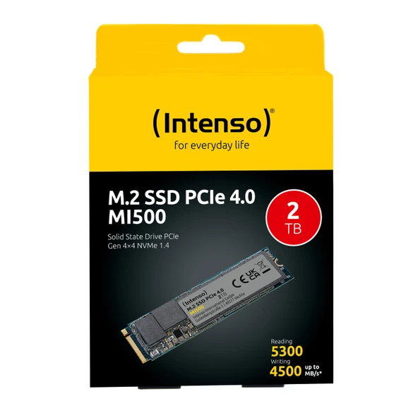 2TB INTENSO MI500 3836470 5300/4500MB/s SSD ürün görseli 1