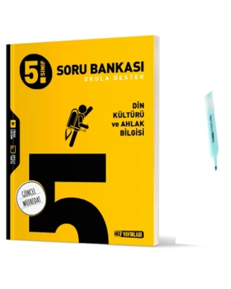 5.Sınıf Din Kültürü Ve Ahlak Bilgisi Soru Bankası (Yeni Müfredat) ürün görseli 1