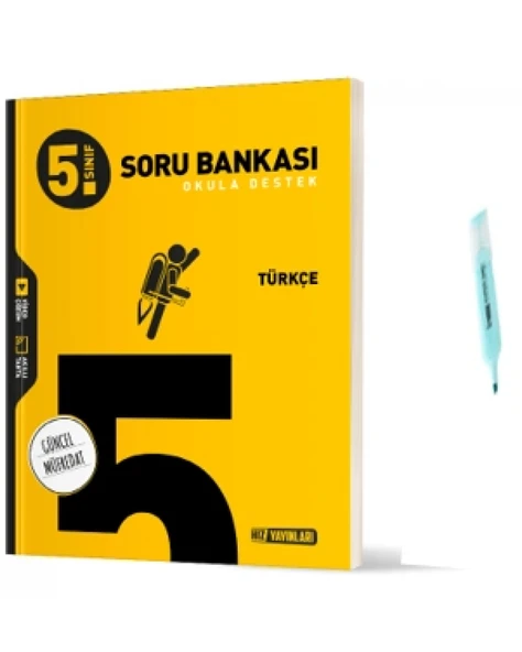 5.Sınıf Türkçe Soru Bankası (Yeni Müfredat) ürün görseli 1