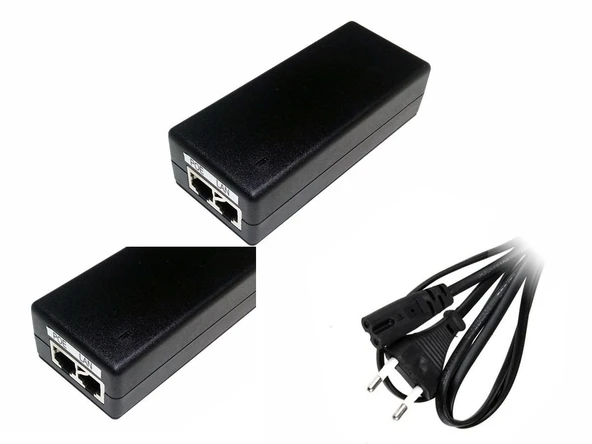 POS Cihazları İçin 24V 2A 48W POE Ethernet Adaptör RETRO ürün görseli 1