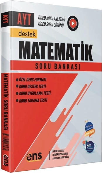 AYT Matematik Destek Soru Bankası ENS Yayıncılık ürün görseli 1