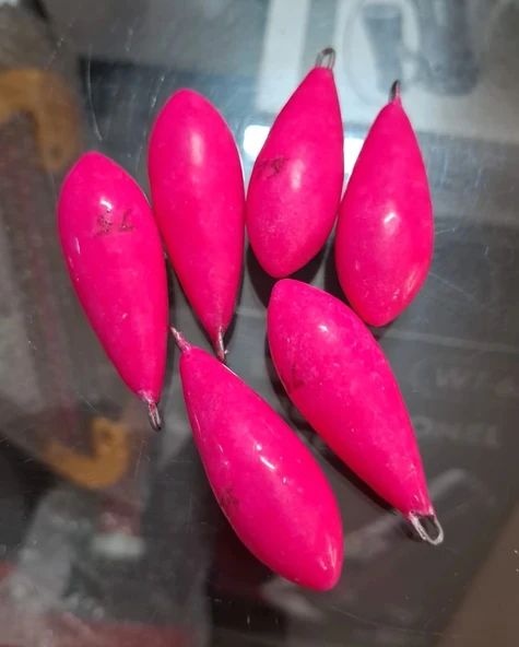 Surf Olta Kurşunu Pembe UV Renkli 125GR 1 Adet ürün görseli 1