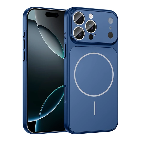 iPhone 16 Pro Uyumlu İphone 17 Görünümlü Kılıf Kablosuz Şarj Özellikli Kamera Korumalı Formen Kapak ürün görseli 1