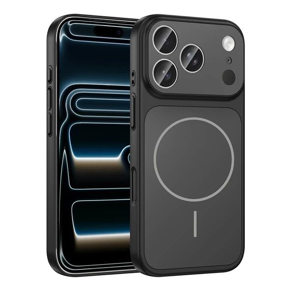 iPhone 17 Pro Max Kılıf Kablosuz Şarj Özellikli Kamera Korumalı Formen Kapak ürün görseli 1