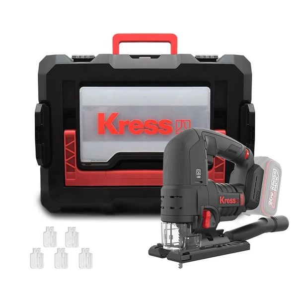 Kress KUE26.91 20Volt Profesyonel Kömürsüz Devir Ayarlı Şarjlı Dekupaj Testere (Akü Dahil Değildir) ürün görseli 1