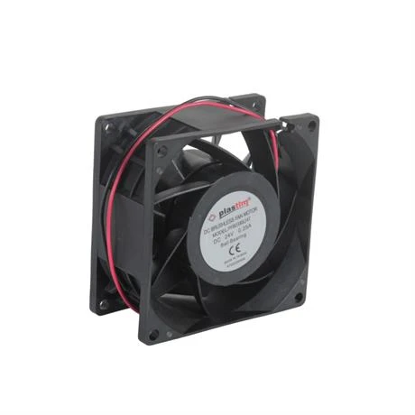 Plastim 80x80x38mm 24V DC Bilezikli Aksiyel Fan - PF8038B24 ürün görseli 1