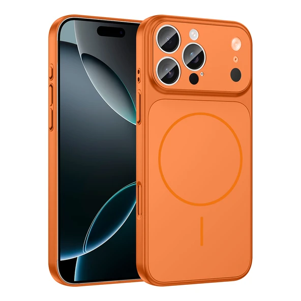 iPhone 16 Pro Max Uyumlu İphone 17 Görünümlü Kılıf Kablosuz Şarj Özellikli Kamera Korumalı Formen Kapak ürün görseli 1