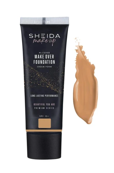 Sheida Make Over 50 Ml Krem Fondöten No:60 ürün görseli 1