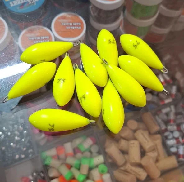 Surf Olta Kurşunu Sarı UV Renkli 125GR 1 Adet ürün görseli 1