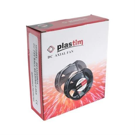 Plastim 172x150x50mm 24V DC Rulmanlı Aksiyel Fan - PF17250R24 ürün görseli 1