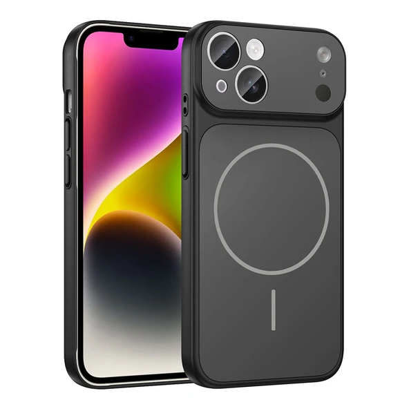 PTTAVM: iPhone 13 Uyumlu İphone 17 Görünümlü Kılıf Kablosuz Şarj