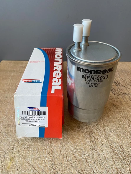Monreal MFN-0033 Yakıt Filtresi BOXER III 3.0 JUMPER III 3.0 DUCATO 2007 JEST 3.0 1610192280 ürün görseli 1