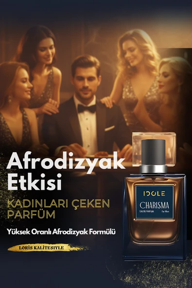 Loris Idole Charisma Erkek Parfüm EDP 55 ML - Resim 2
