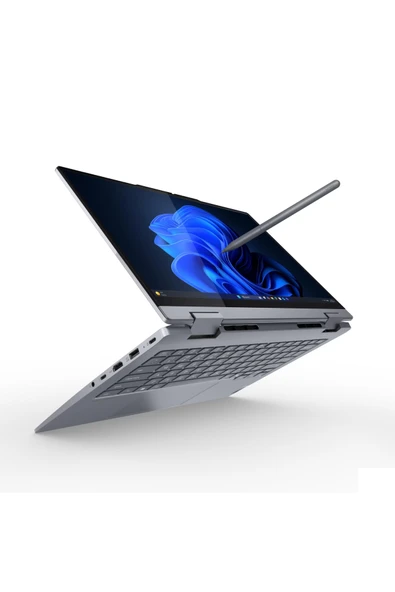 ThinkBook 14 2-in-1 G5 IAU Intel Core Ultra 7 255U 32GB 1TB SSD 14" WUXGA Dokunmatik Fdos 21SQ003BTX ürün görseli 1