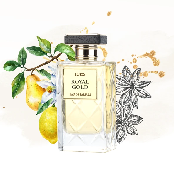 Loris Royal Gold Parfüm 80 ML - Resim 2