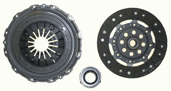 Debriyaj Seti-Baskı ve Balata ve Rulman-Volkswagen T4 Transporter Dizel 2.4D-2.5TDI---AJA-AJT-AAB---Markası-LUK 622196300-kod-074198141BX-074198141X ürün görseli 1