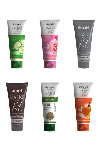 Dermokil 6’Lı Süper Avantaj Set 75 Ml Maske ürün görseli 1