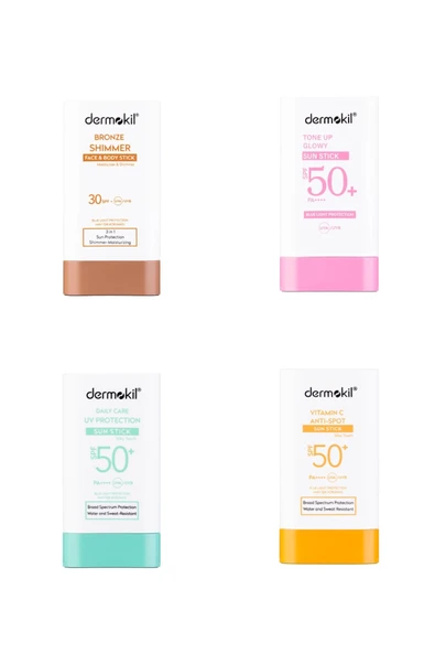 Dermokil Sun Stick Güneş Koruyucu 4’Lü Set ürün görseli 1