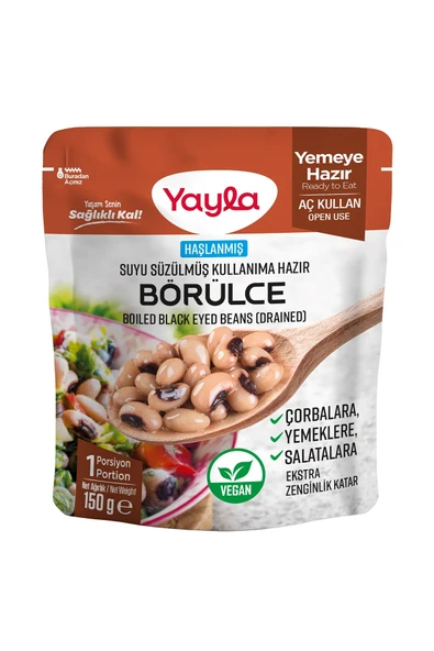 Yayla Haşlanmış Suyu Süzülmüş Börülce 150 gr ürün görseli 1