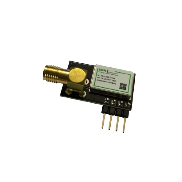 NTX05RSA4 433.92MHZ Fsk/gfsk Rf Verici (Transmitter) Modülü - (Rf Ekran ve Sma Rf Anten Konnektörlü) ürün görseli 1