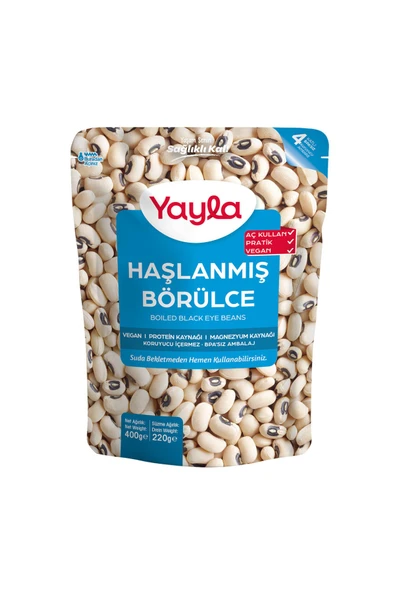 Yayla Haşlanmış Börülce 400 Gr ürün görseli 1