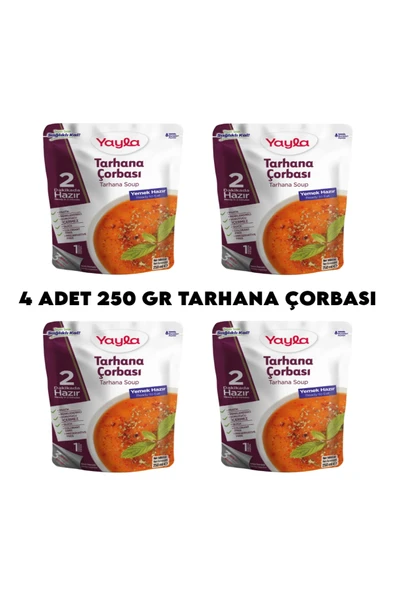 Yayla 4 Adet Tarhana Çorbası Hazır Yemek ürün görseli 1