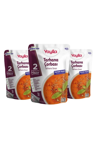 Yayla Yemek Hazır Tarhana Çorbası 250 gr X3 ürün görseli 1