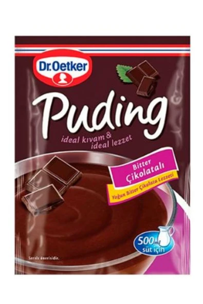 Dr. Oetker Dr Oetker Bitter Çikolatalı Puding 111 Gr. ürün görseli 1