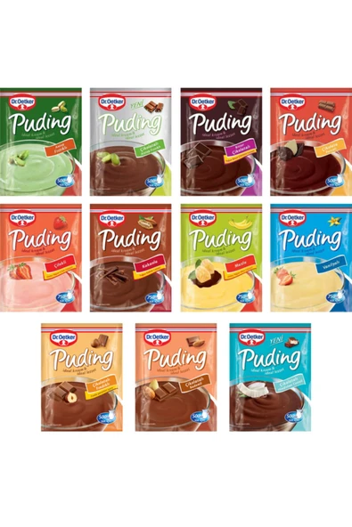 Dr. Oetker Puding Dünyası Set (11 Çeşit) ürün görseli 1