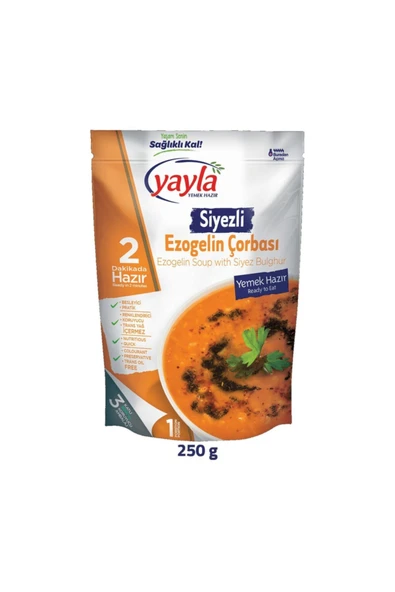 Yayla Yemek Hazır Siyezli Ezogelin Çorbası 250 gr ürün görseli 1
