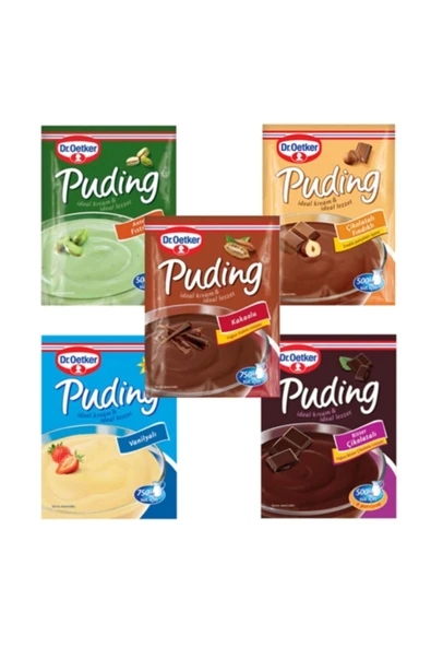 Dr. Oetker Dr Oetker 5 Çeşit Puding ürün görseli 1