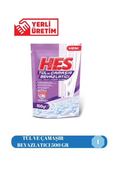 Hes Tül ve Camasir Beyazlatici 500gr ürün görseli 1