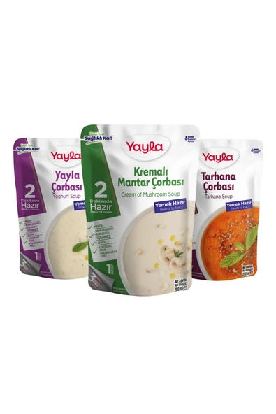 Yayla Yemek Hazır Çorba 3'lü Karma Paket 2 ürün görseli 1