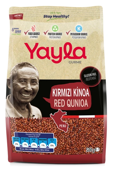 Yayla Gurme Kırmızı Kinoa 500 Gr ürün görseli 1