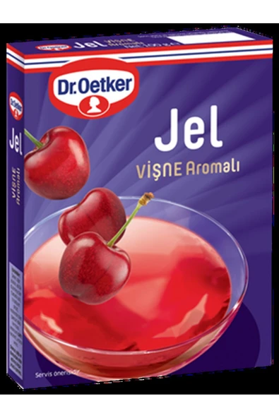 Dr. Oetker Jel Vişne Aromalı 100 gr ürün görseli 1