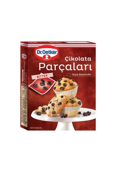 Dr. Oetker Dr.oetker Çikolata Parçaları Bitter 70 G ürün görseli 1