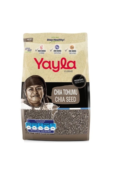Yayla Gurme Chia Tohumu 500 gr ürün görseli 1