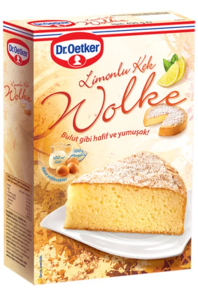 Dr. Oetker Dr.Oetker Wolke Limonlu Kek Karışımı 430 gr ürün görseli 1