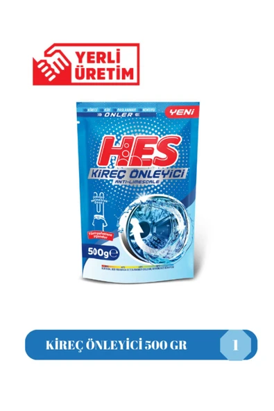 Hes Çamaşır Makine Kireç Önleyici 500gr ürün görseli 1