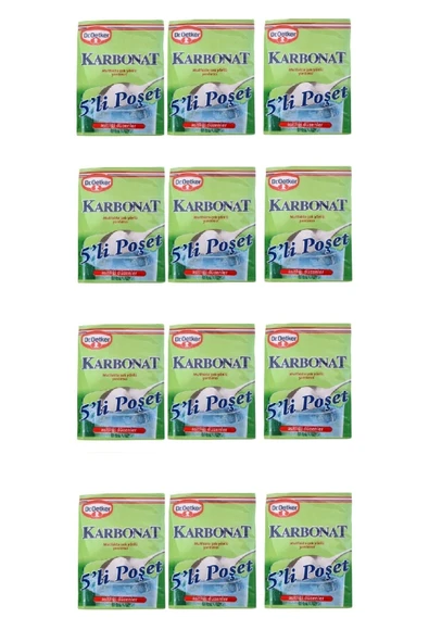 Dr. Oetker Karbonat 5'li 25 gr X 12 Adet ürün görseli 1
